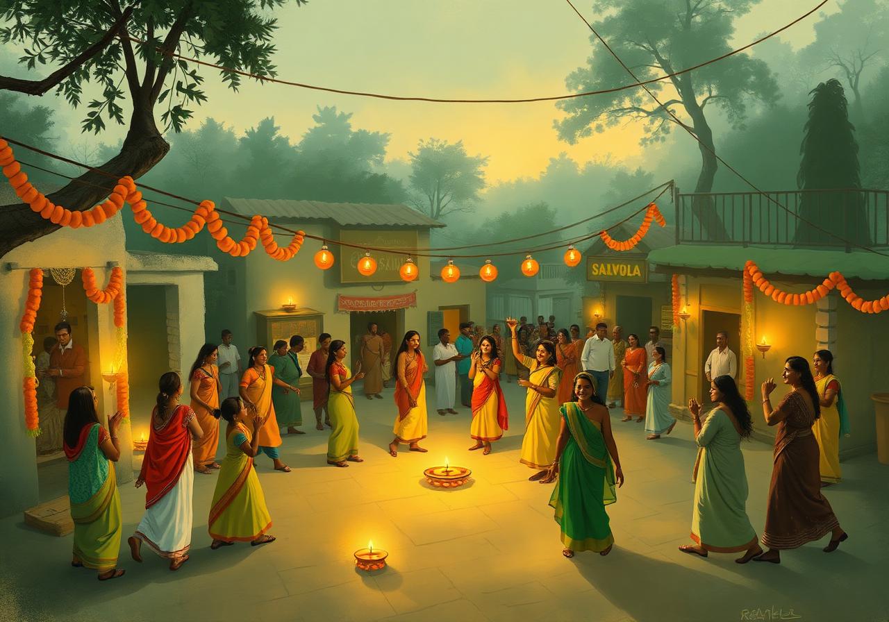 त्योहारों की रौनक